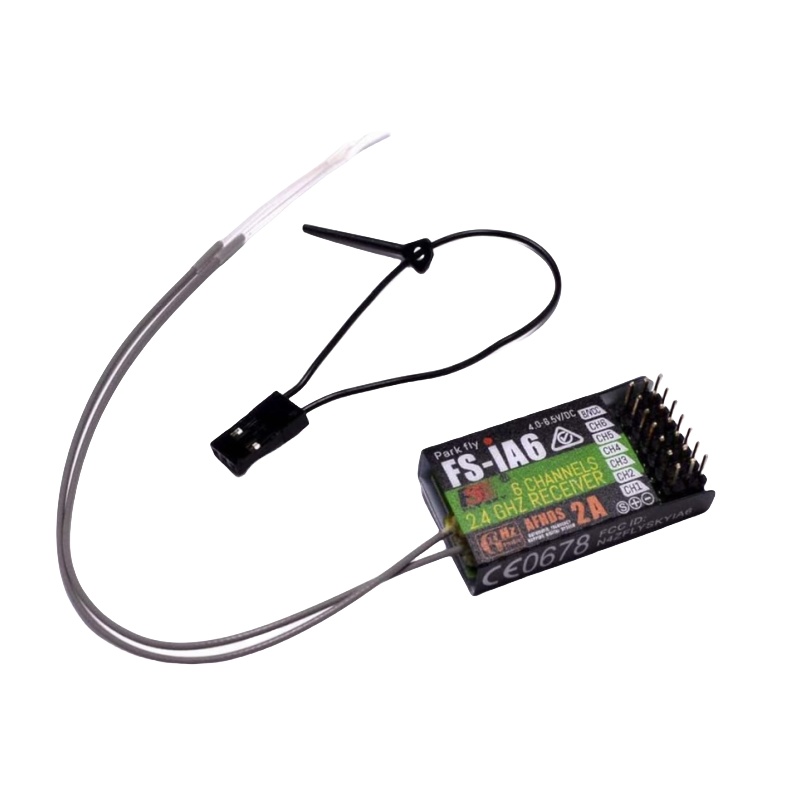 Receptor Flysky FS-IA6 6CH ant - Drone Racing Battery reseña y precio