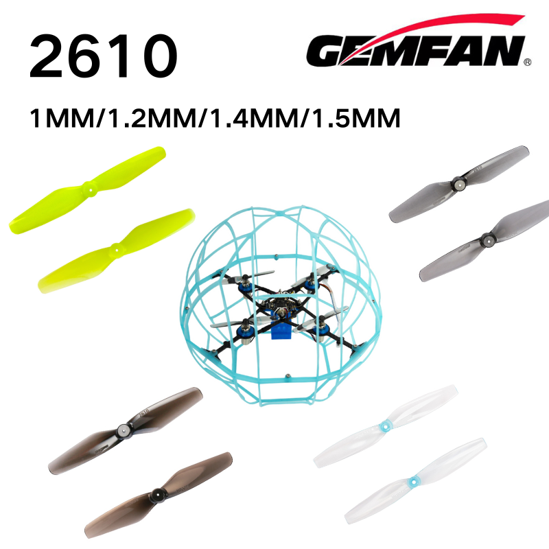 2610 accesorios Gemfan 2,6 pul - Drone Racing Battery reseña y precio